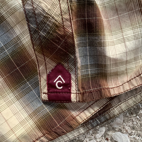 Red Dirt Rafter C Collection | Western Rodeo Pearl Snap Plaid Shirt - Picture 5 of 6